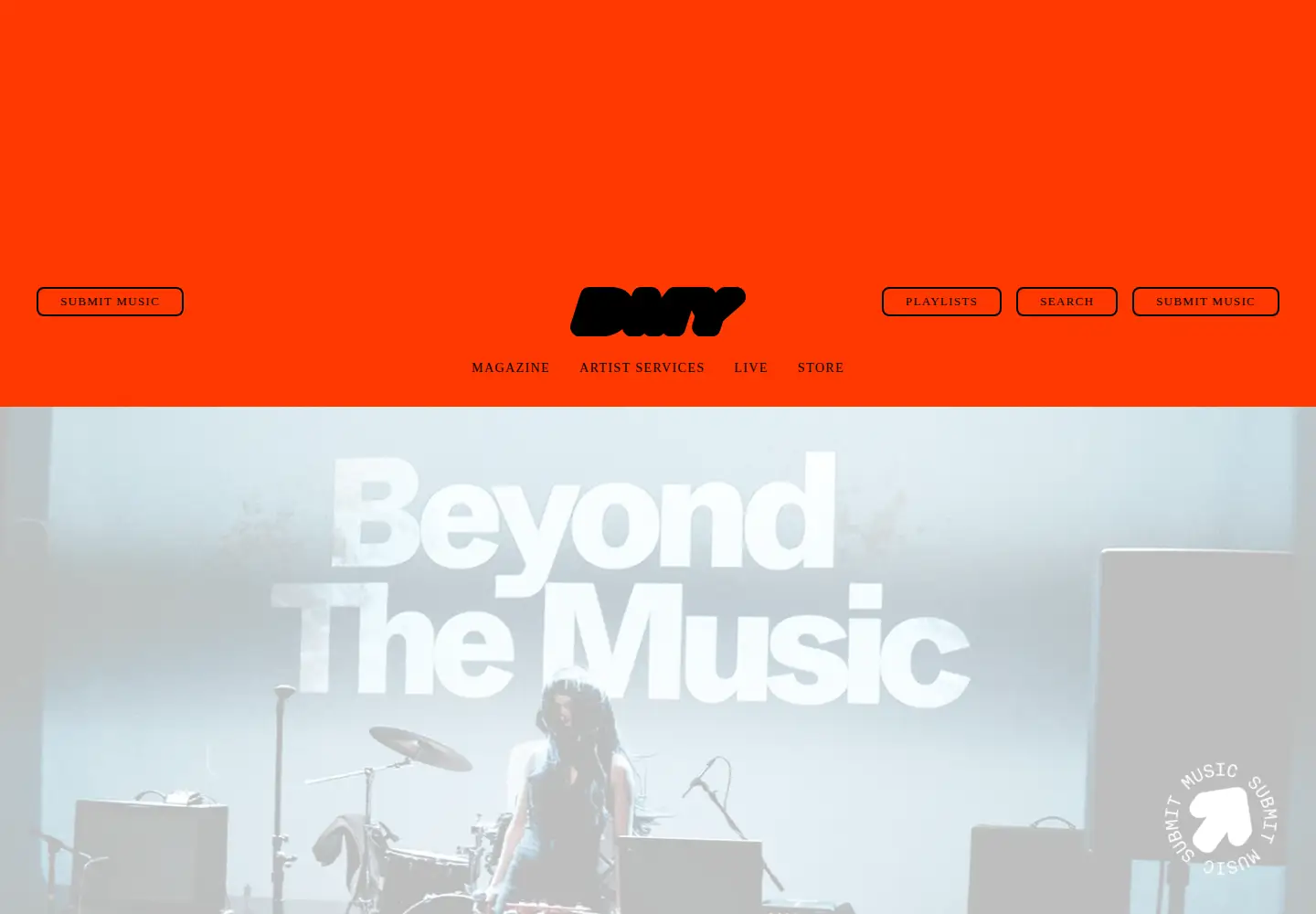 Screenshot of dummymag.com