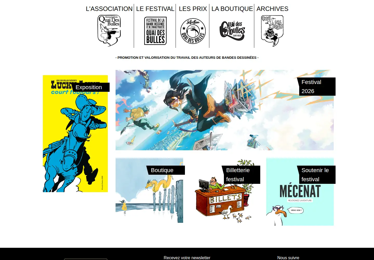 Screenshot of quaidesbulles.com