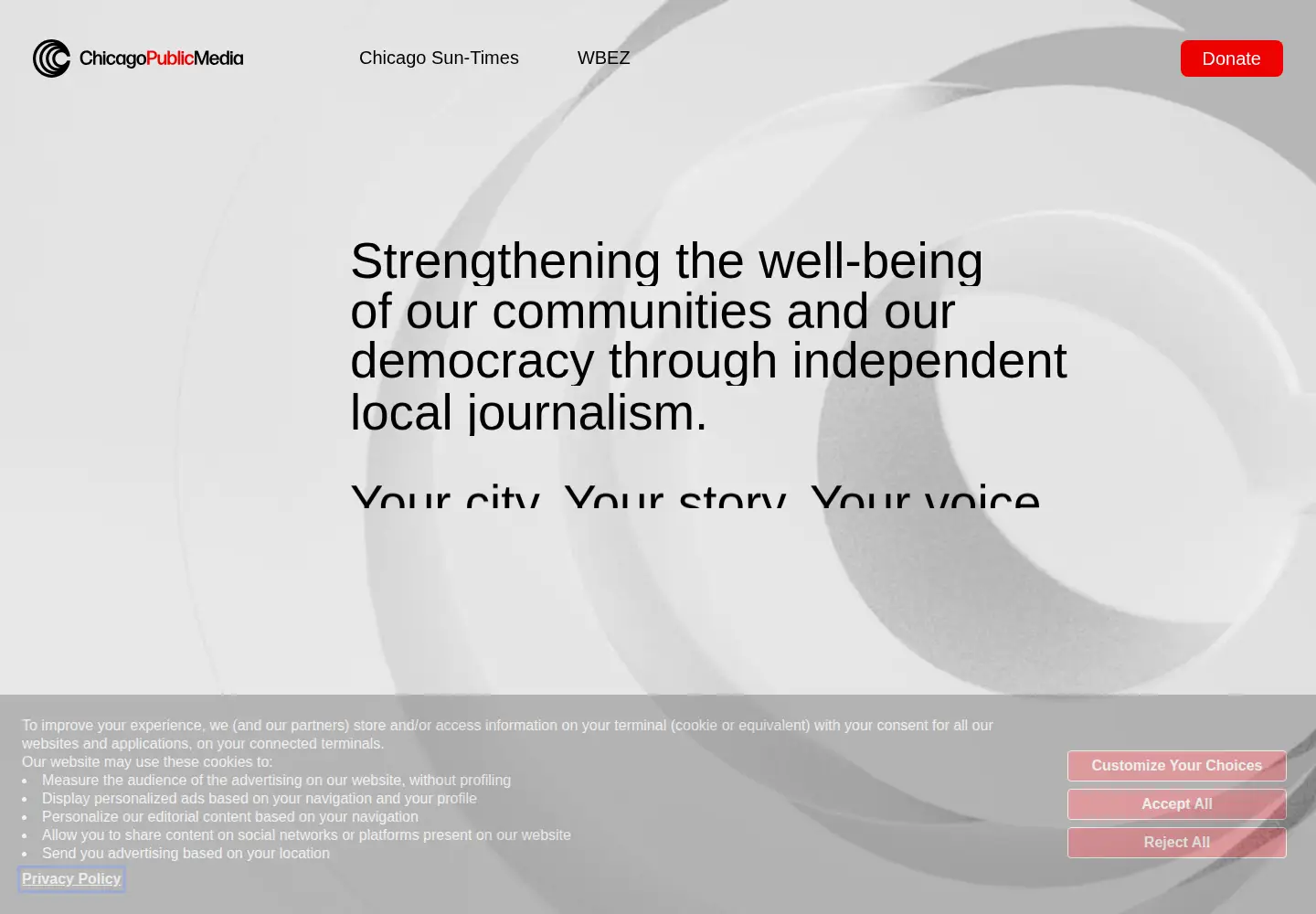 Screenshot of chicagopublicmedia.org