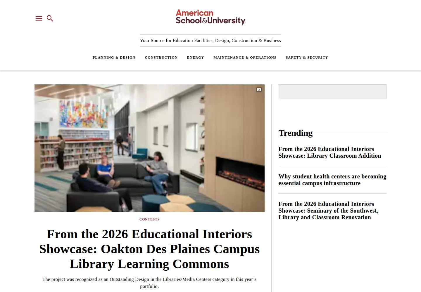 Captured homepage of asumag.com in the current scan