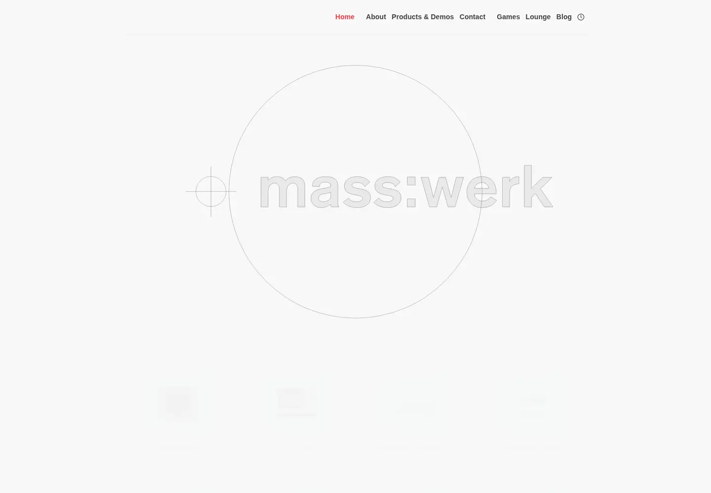 Screenshot of masswerk.at