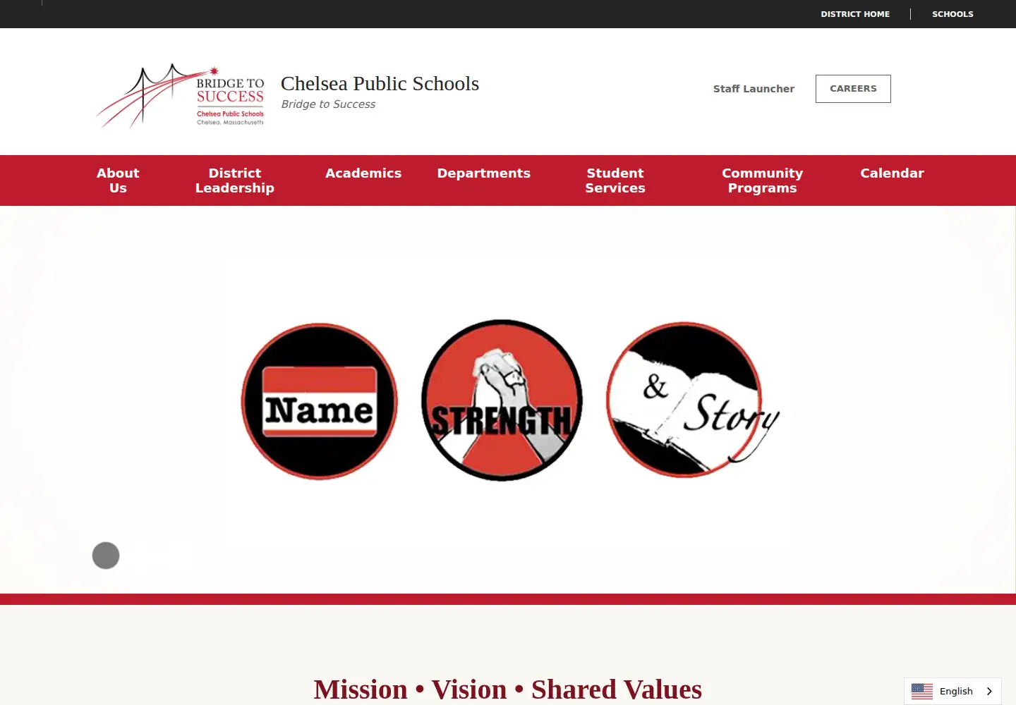 Screenshot of chelseaschools.com
