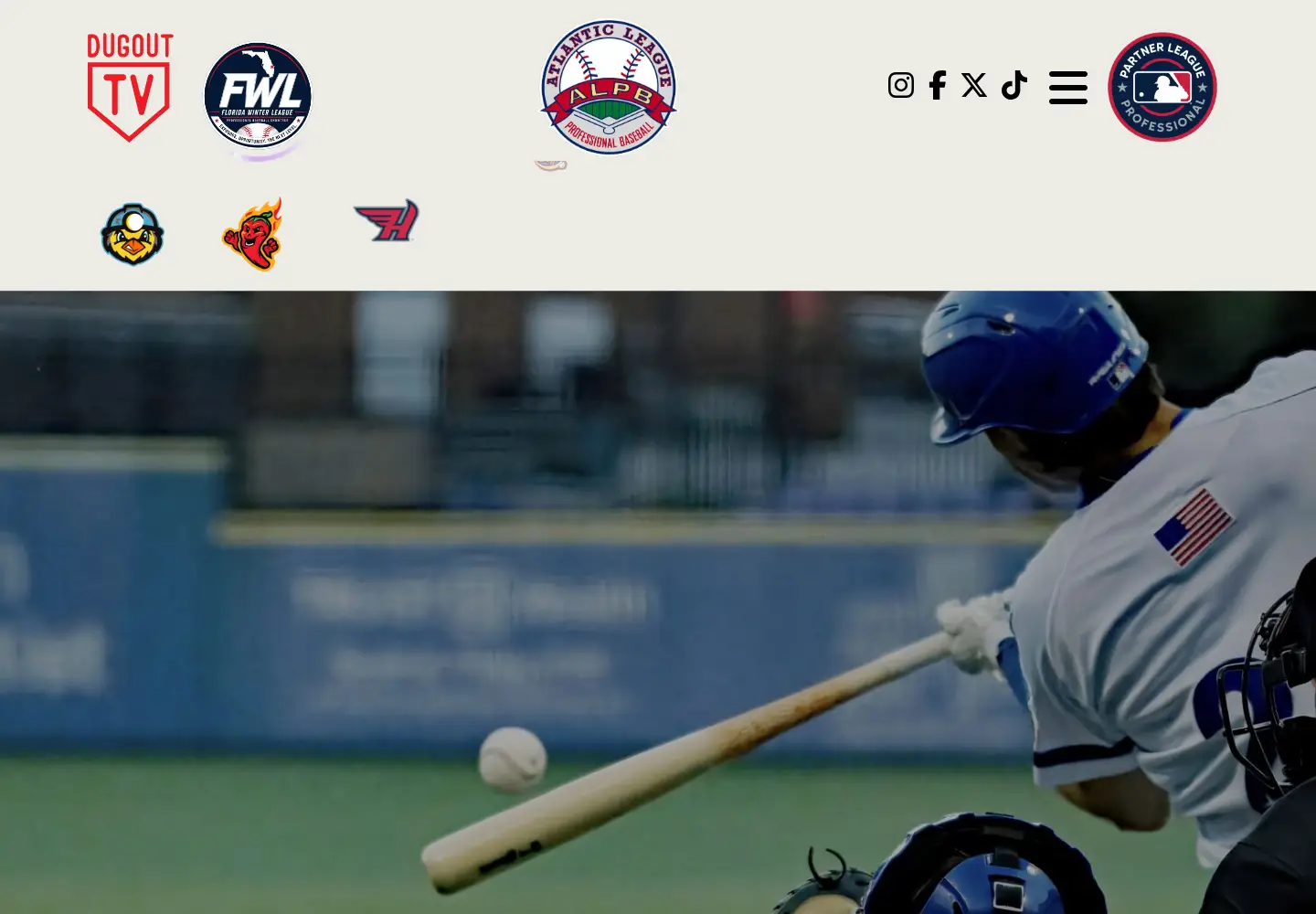 Captured homepage of atlanticleague.com in the current scan