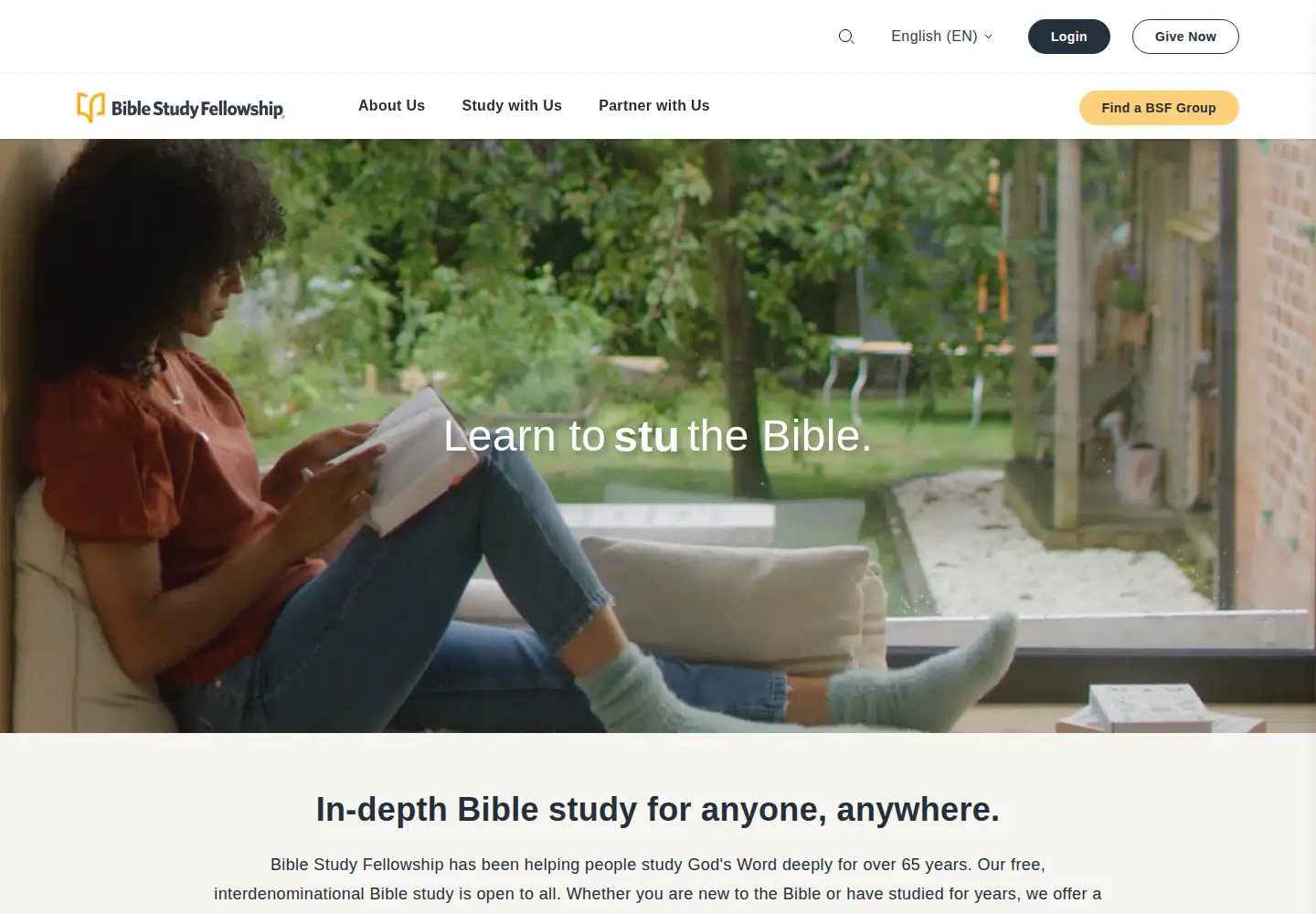 Screenshot of bsfinternational.org