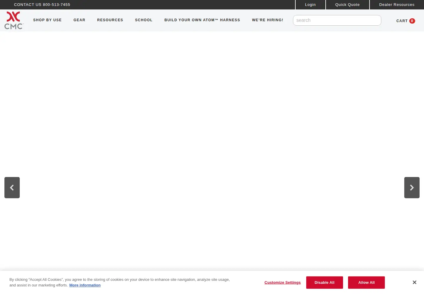 Screenshot of cmcpro.com