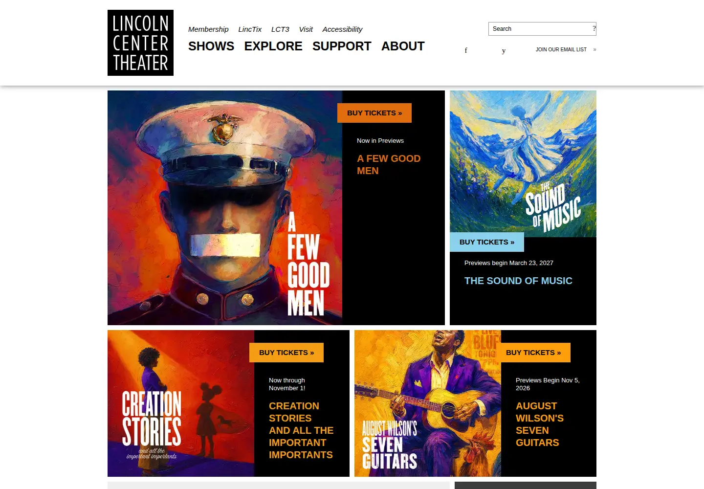 Screenshot of lct.org