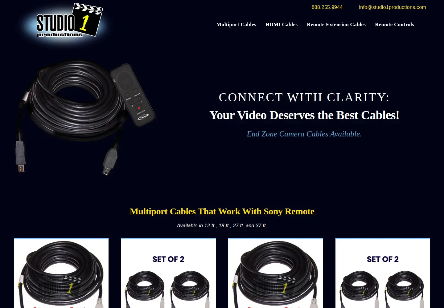 Screenshot of studio1productions.com