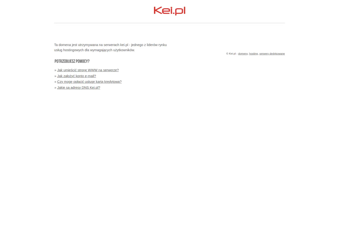Screenshot of e-kei.pl