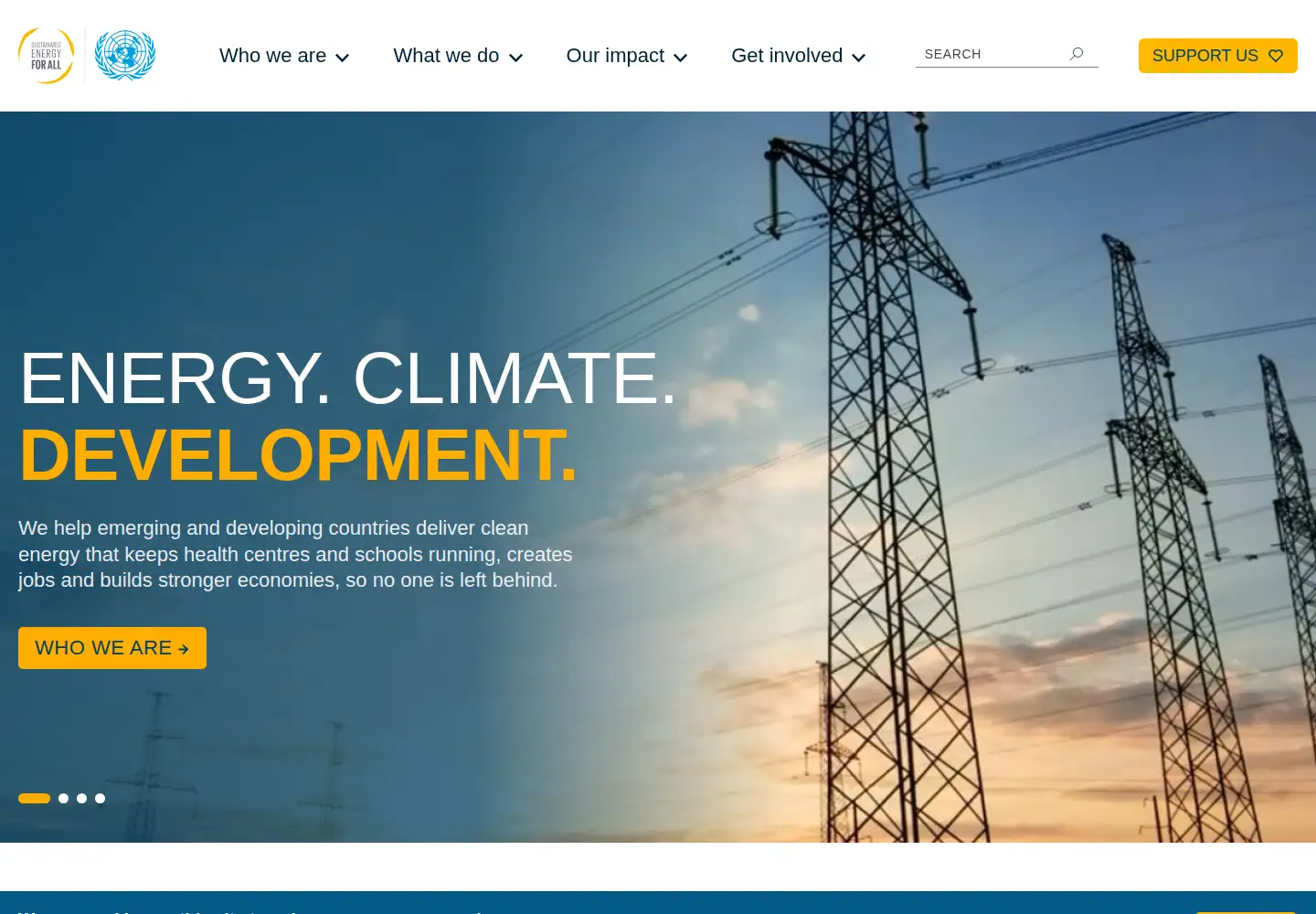 Screenshot of se4all.org