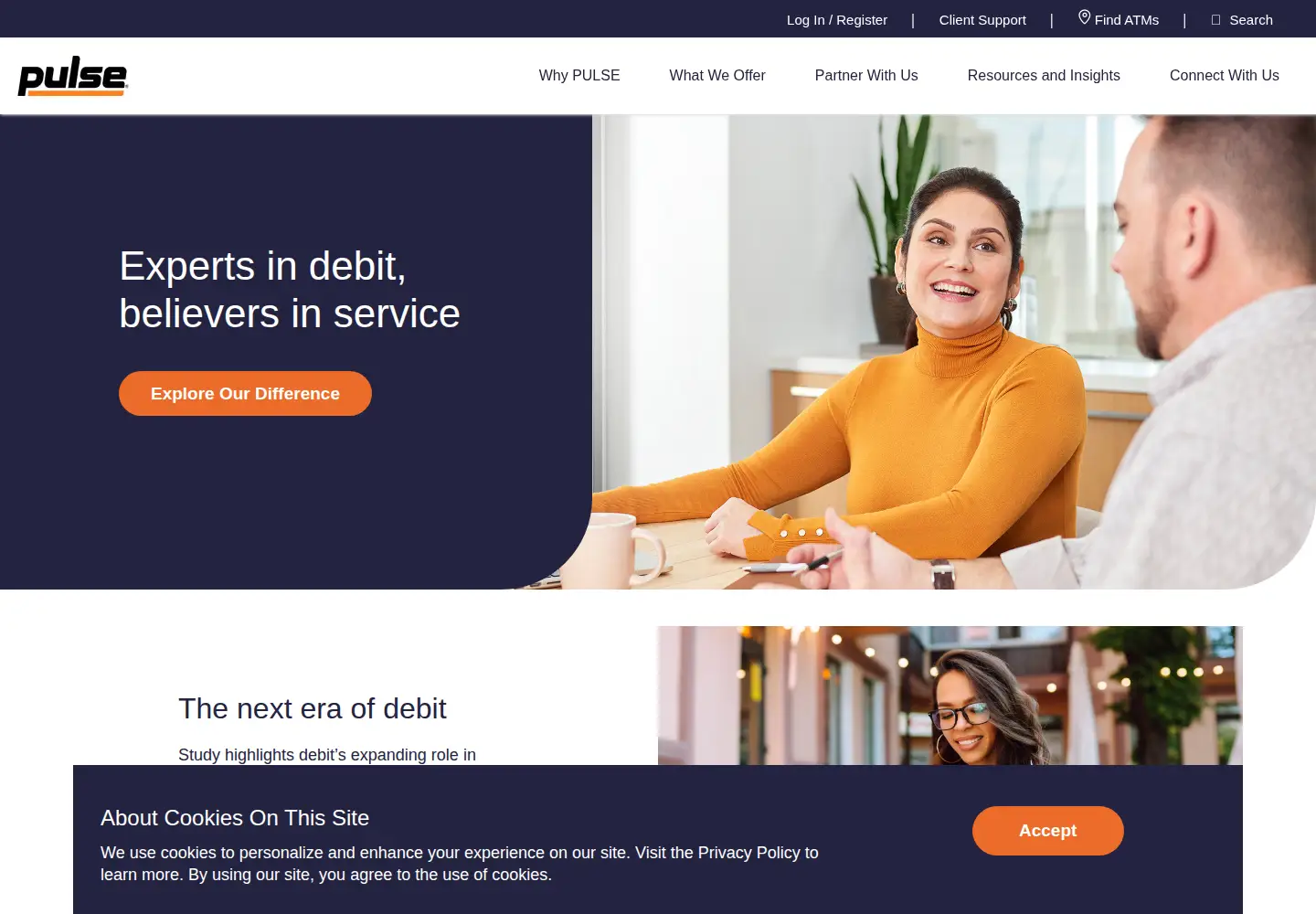 Screenshot of pulsenetwork.com