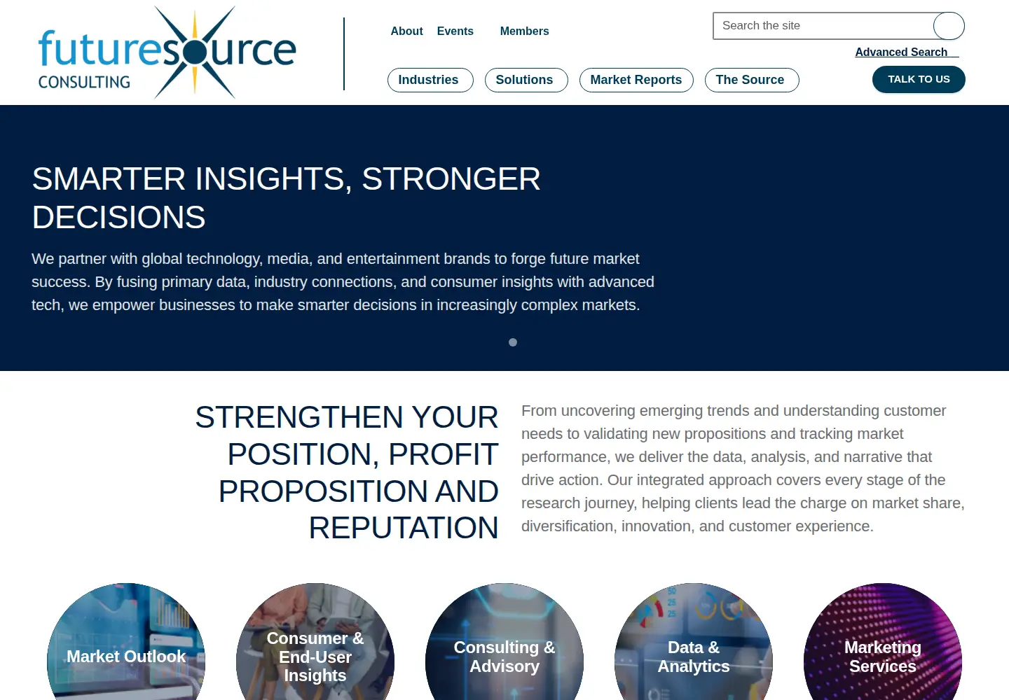 Screenshot of futuresource-consulting.com