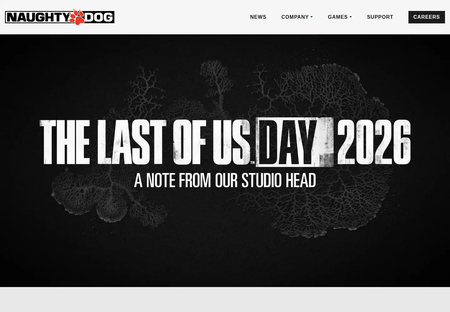 Screenshot of naughtydog.com