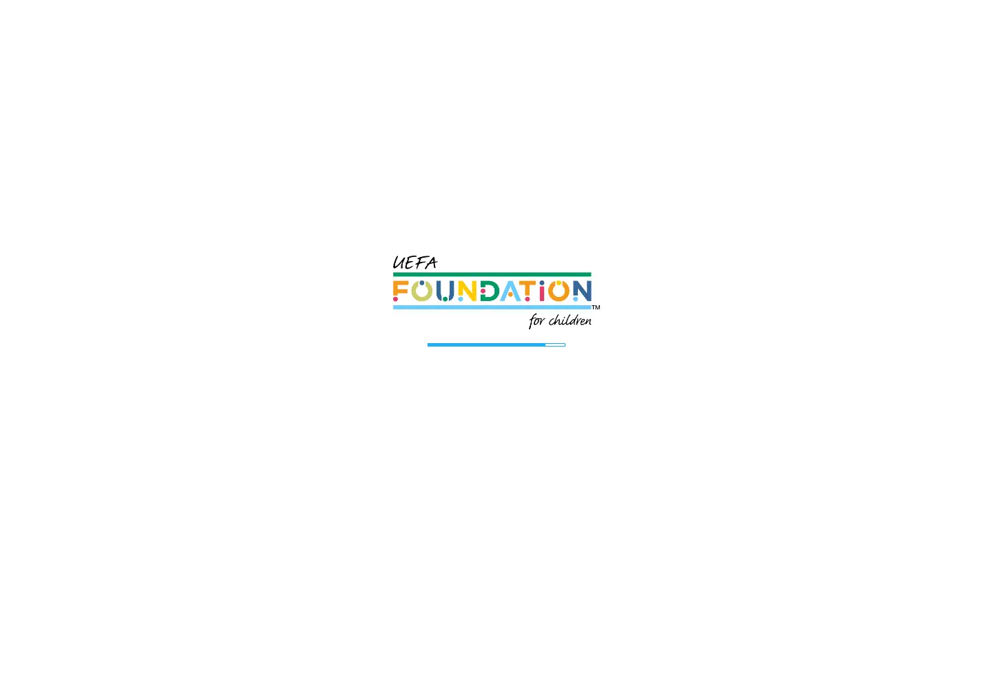 Captured homepage of uefafoundation.org in the current scan