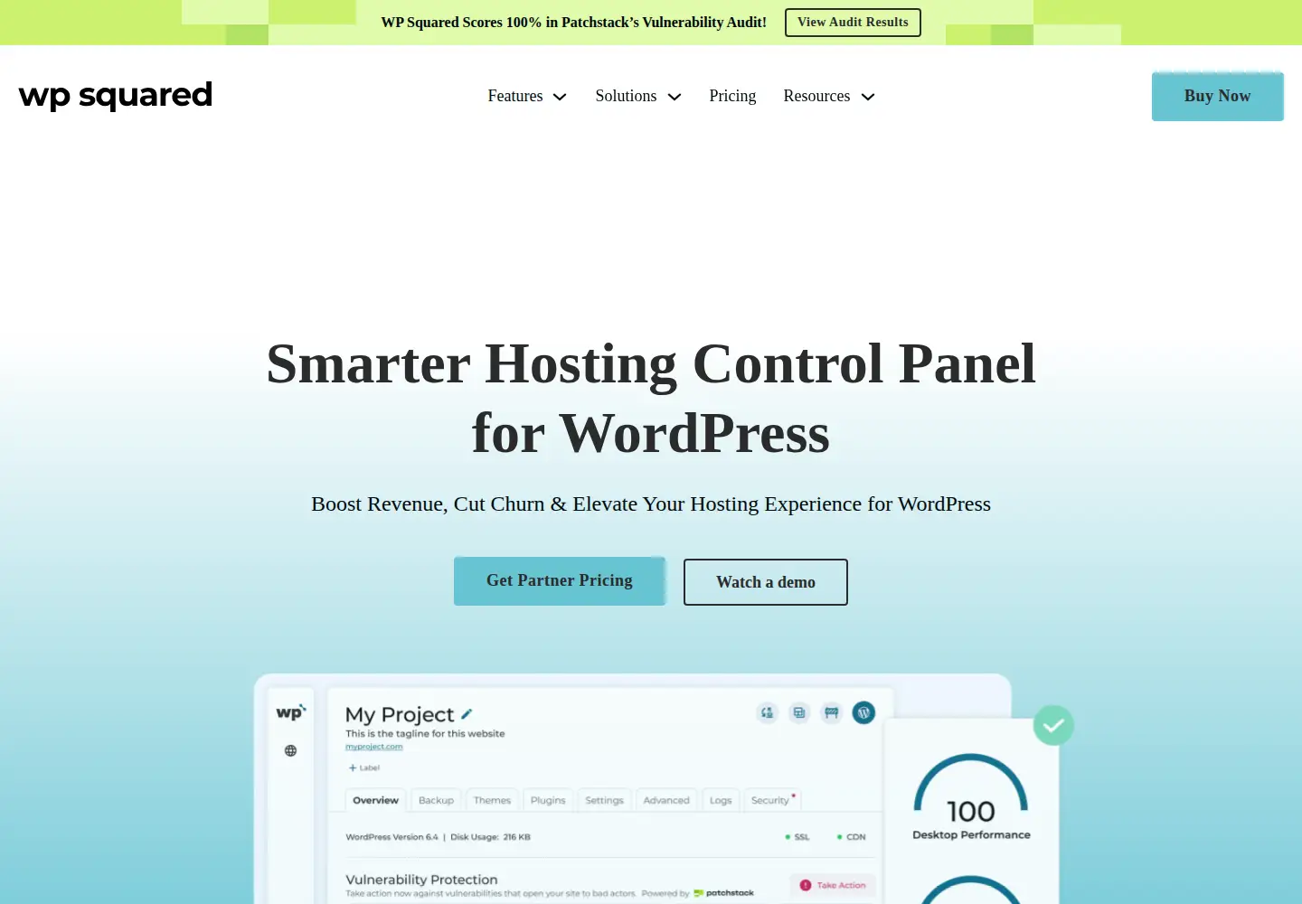 Screenshot of wpsquared.com
