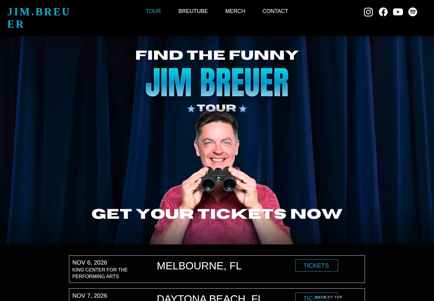 Screenshot of jimbreuer.com