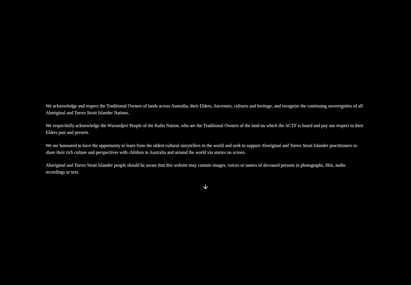 Screenshot of actf.com.au
