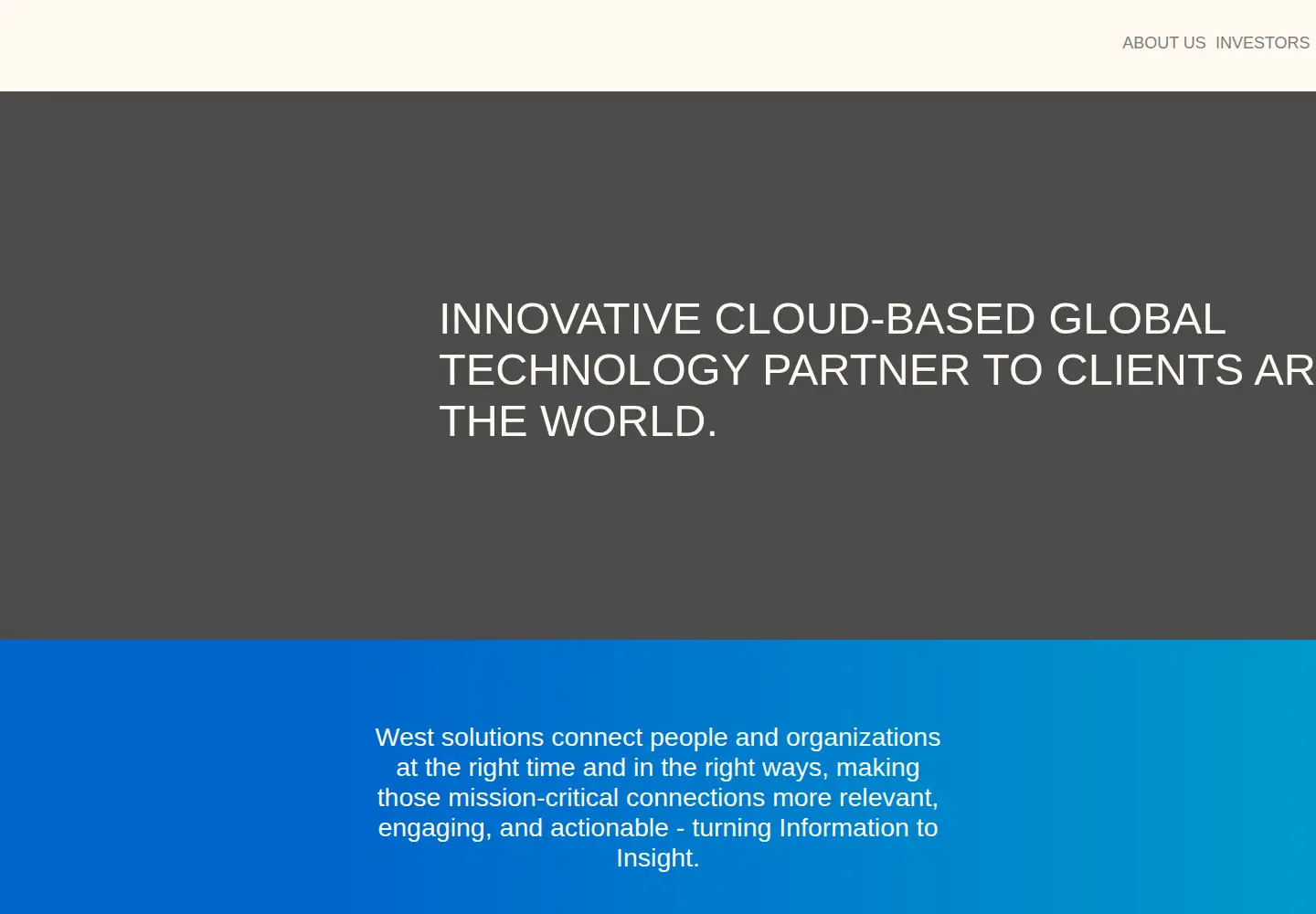 Screenshot of west.com