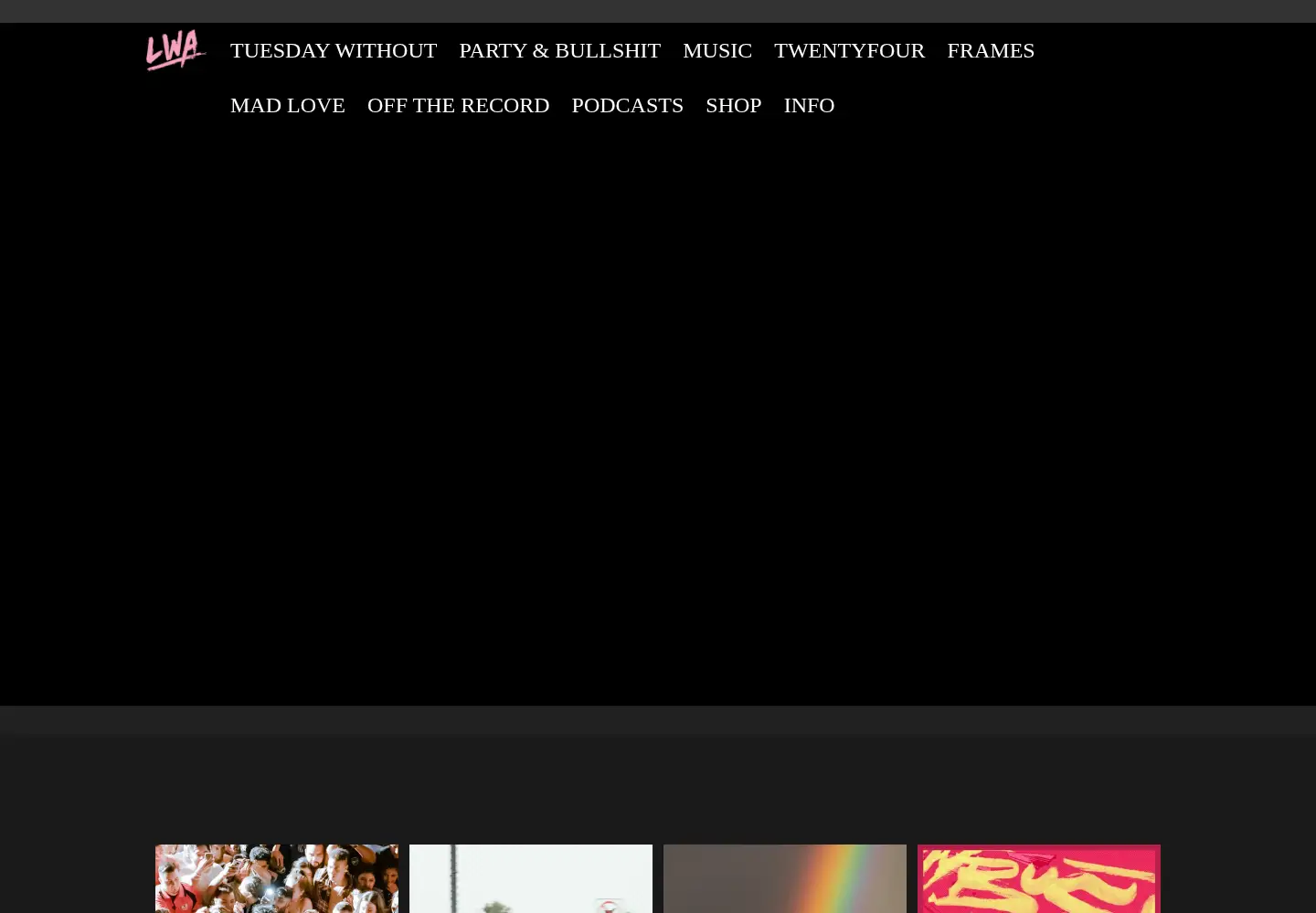 Captured homepage of lifewithoutandy.com in the current scan