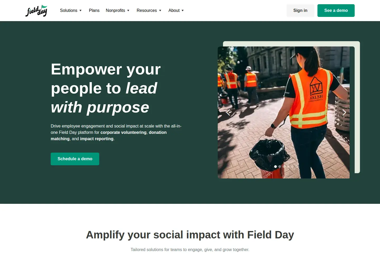 Screenshot of fieldday.com