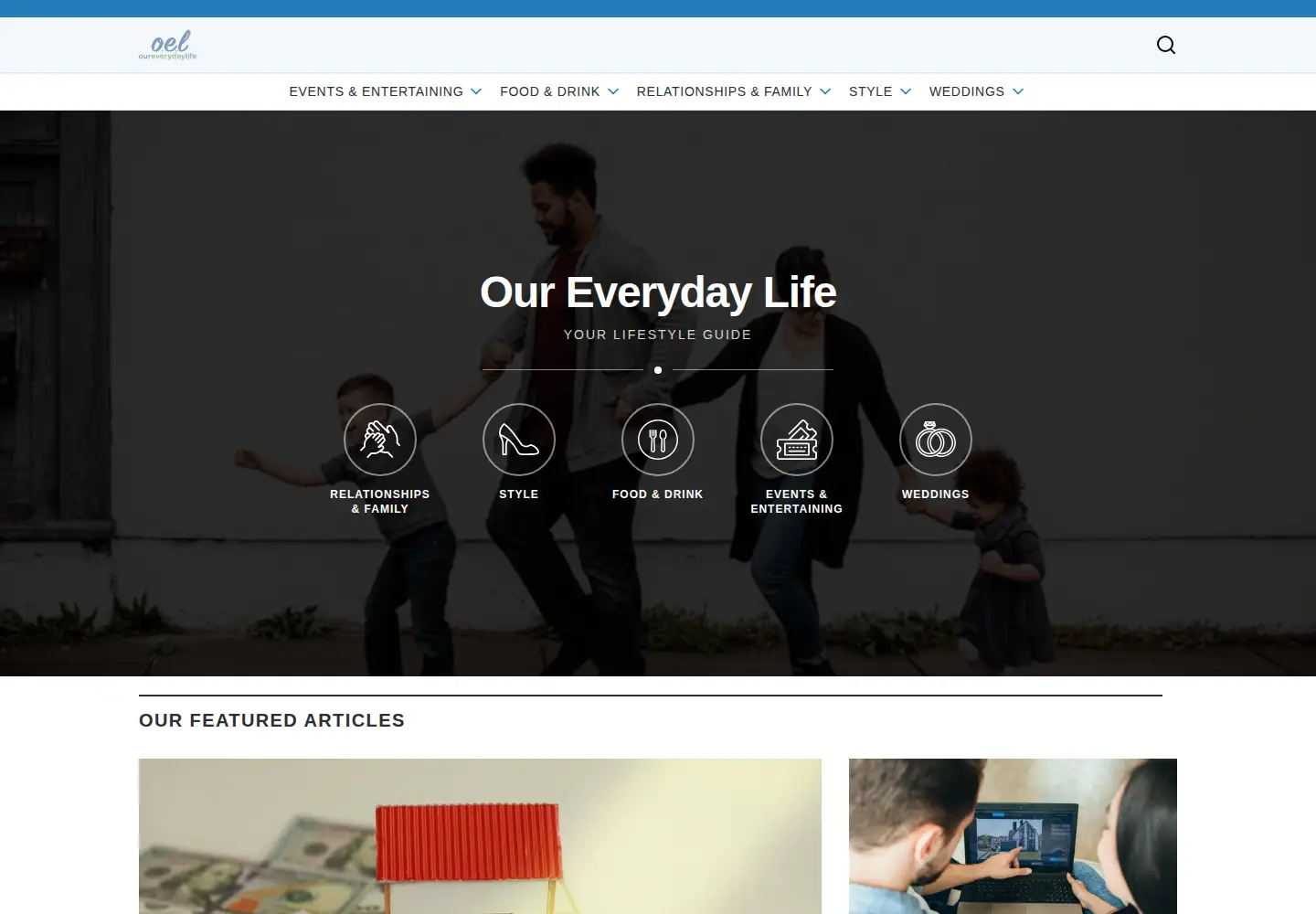 Screenshot of oureverydaylife.com