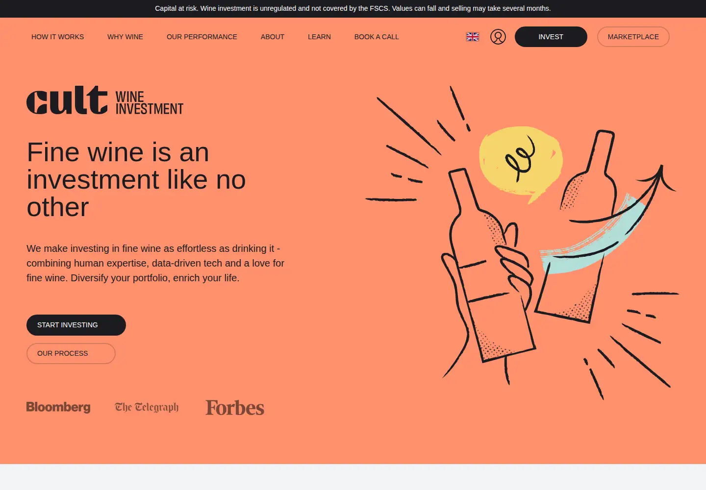 Screenshot of wineinvestment.com
