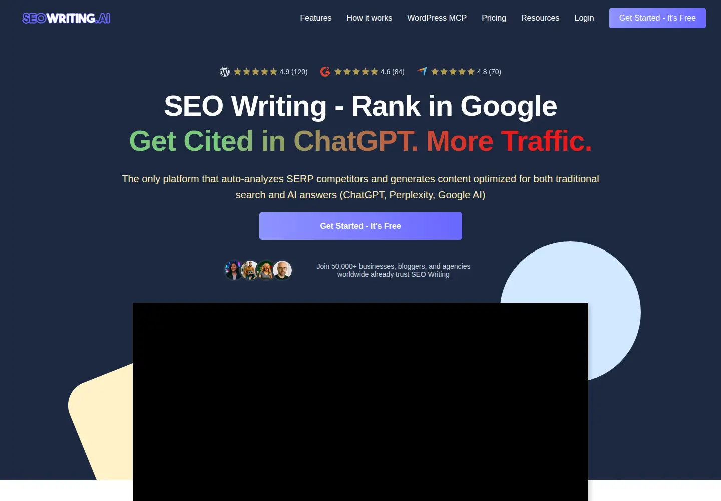 Screenshot of seowriting.ai