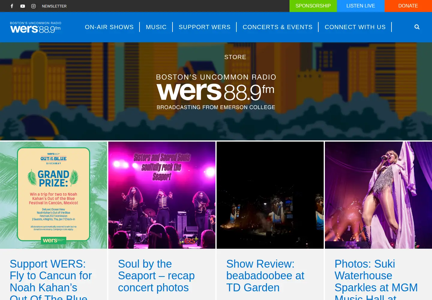 Screenshot of wers.org