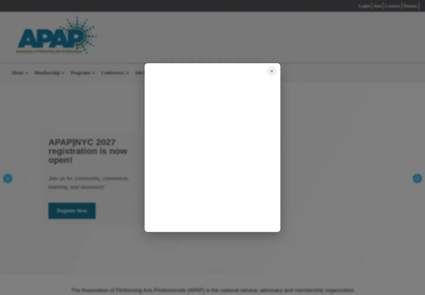 Screenshot of apap365.org