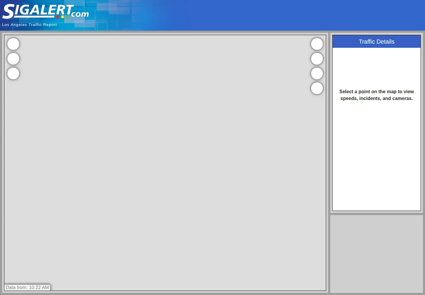 Screenshot of sigalert.com