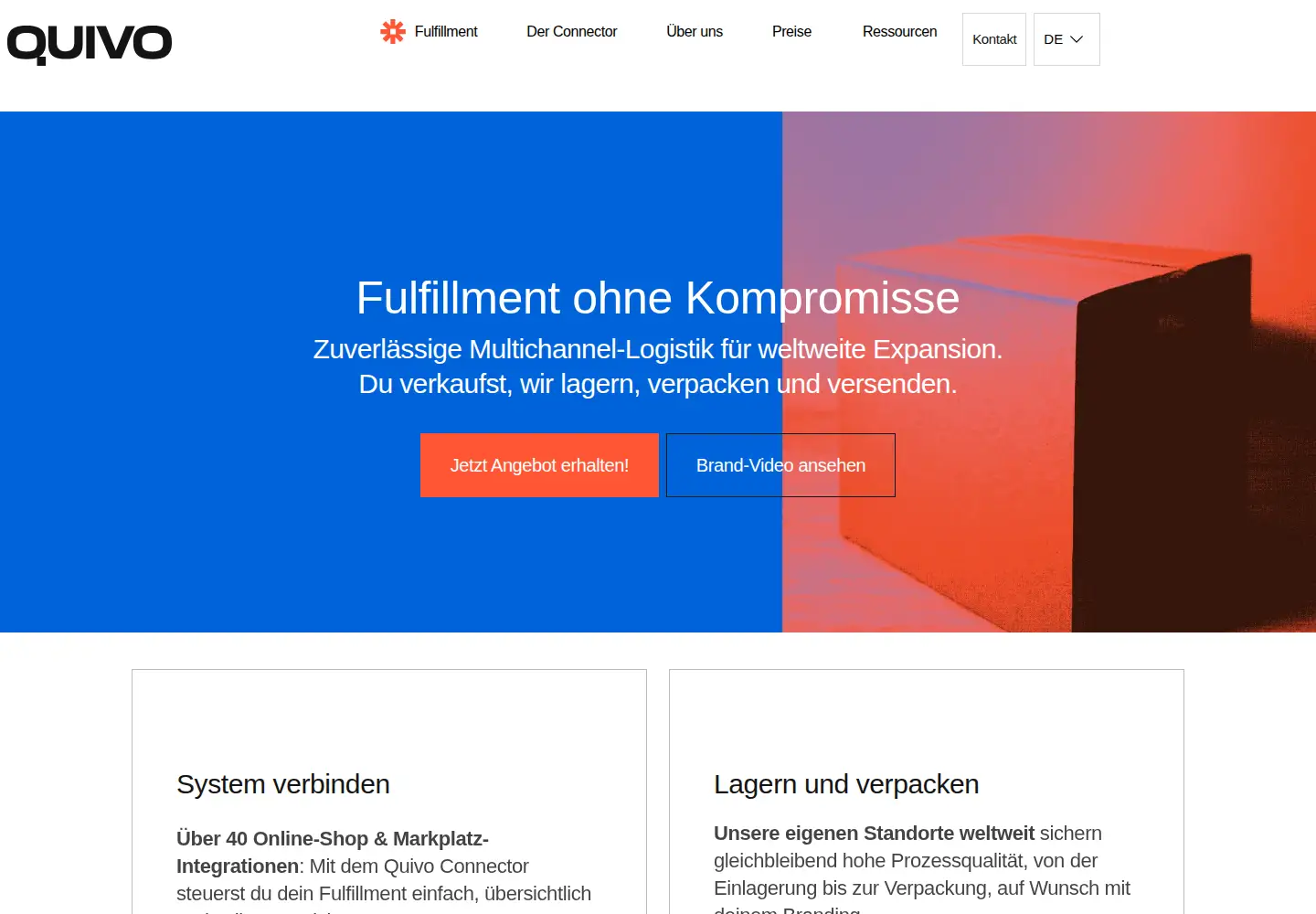 Screenshot of quivo.co