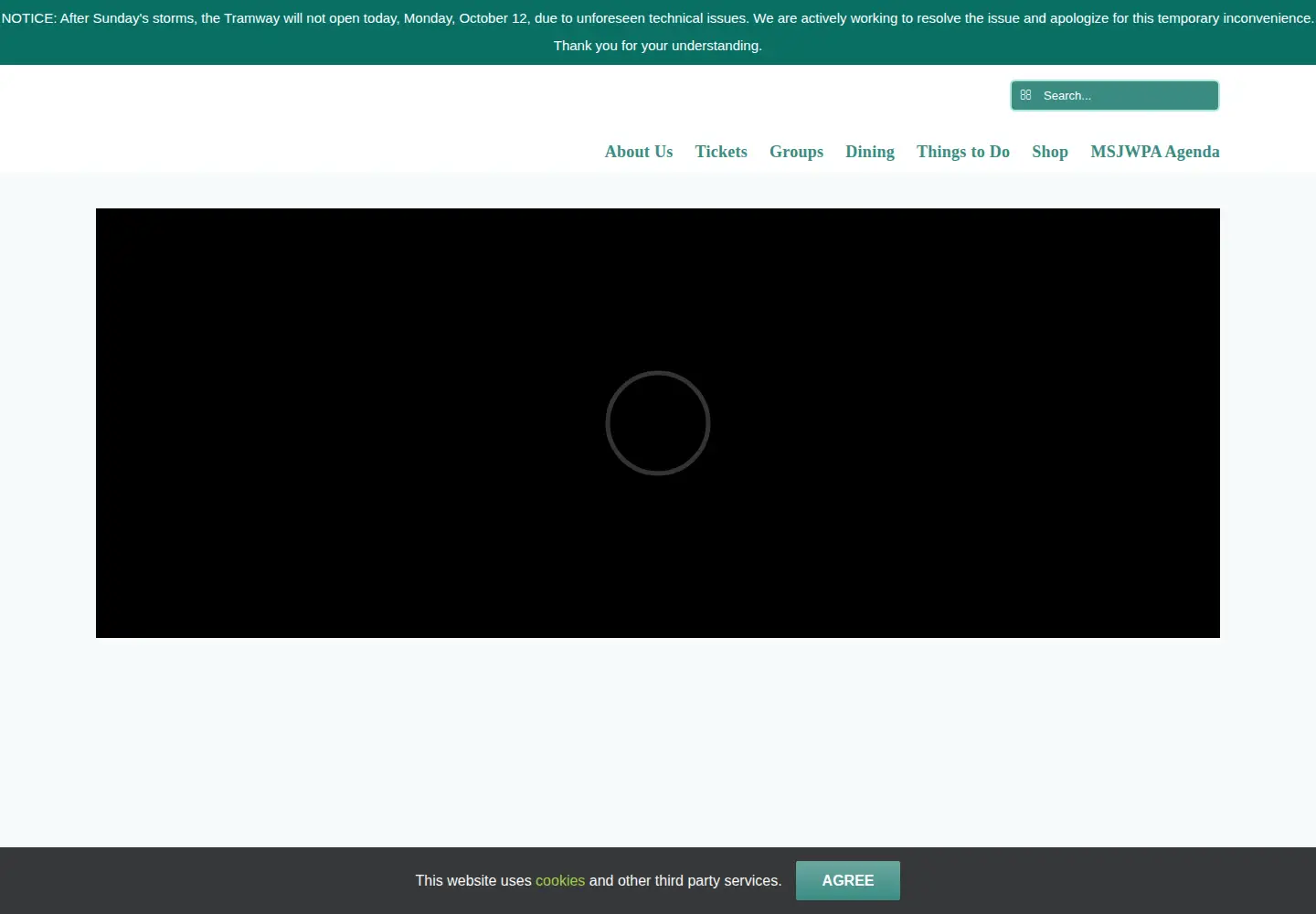 Screenshot of pstramway.com