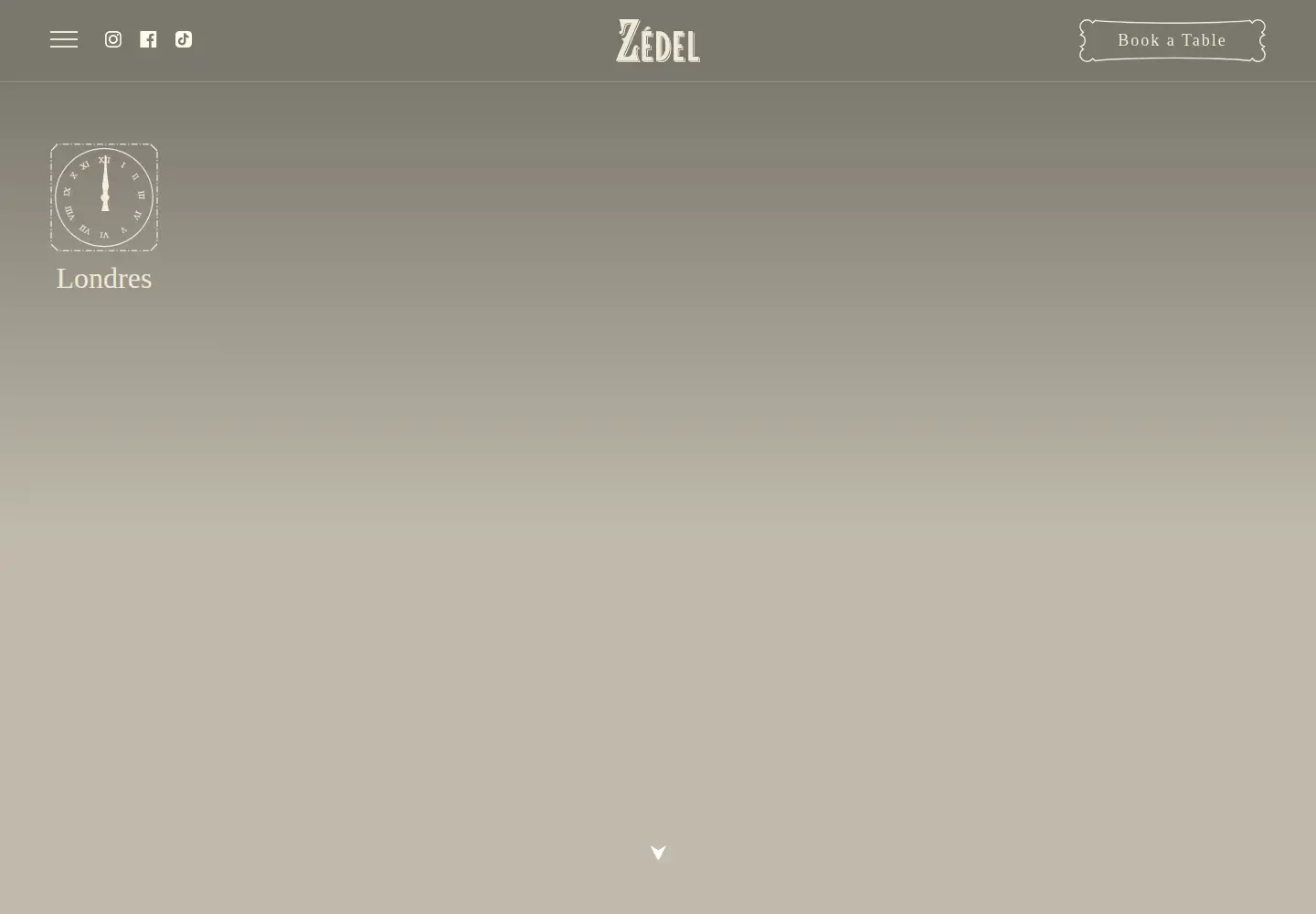 Screenshot of brasseriezedel.com