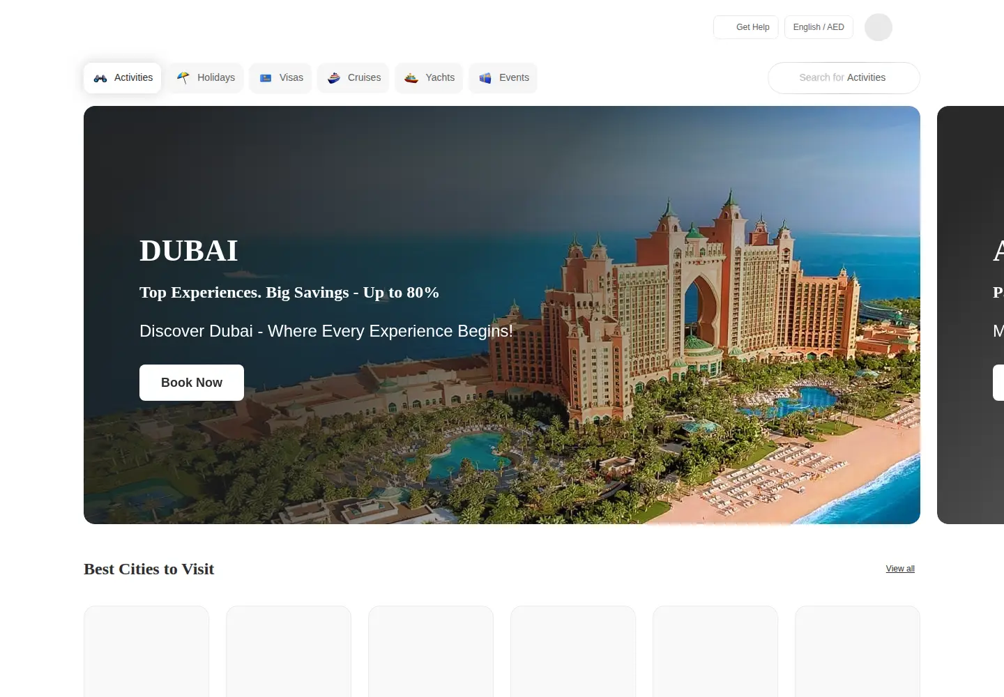 Screenshot of raynatours.com
