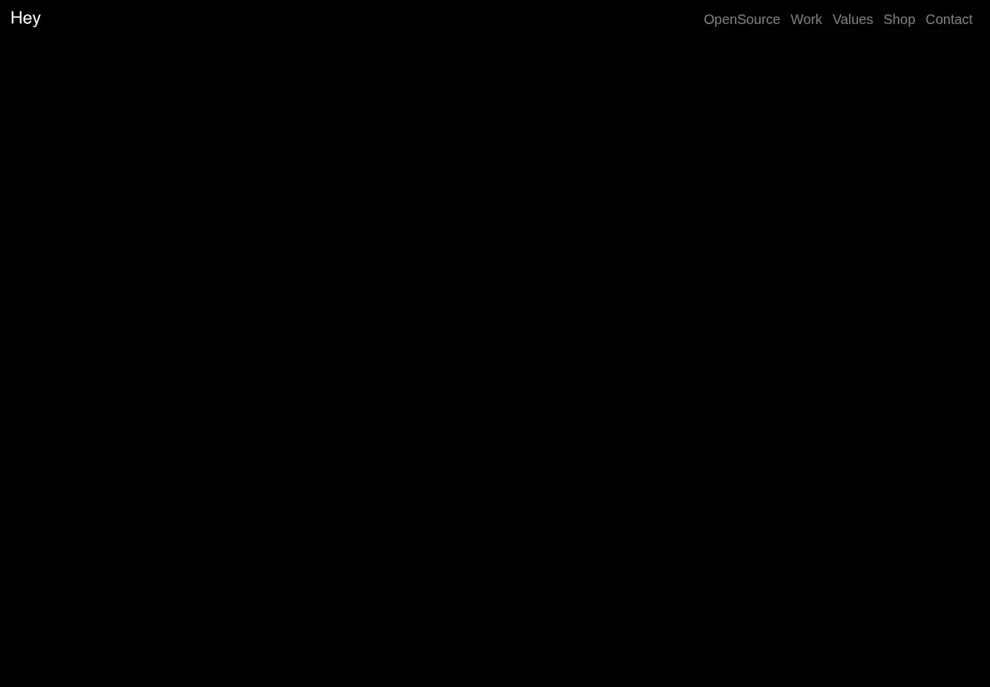 Screenshot of heystudio.es