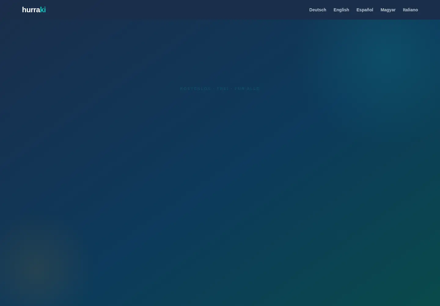 Screenshot of hurraki.org