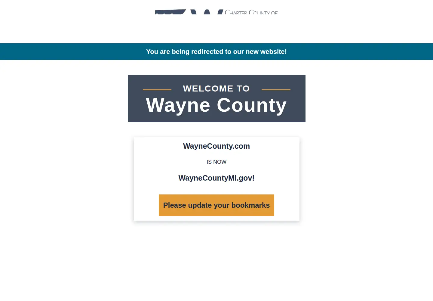 Screenshot of waynecounty.com