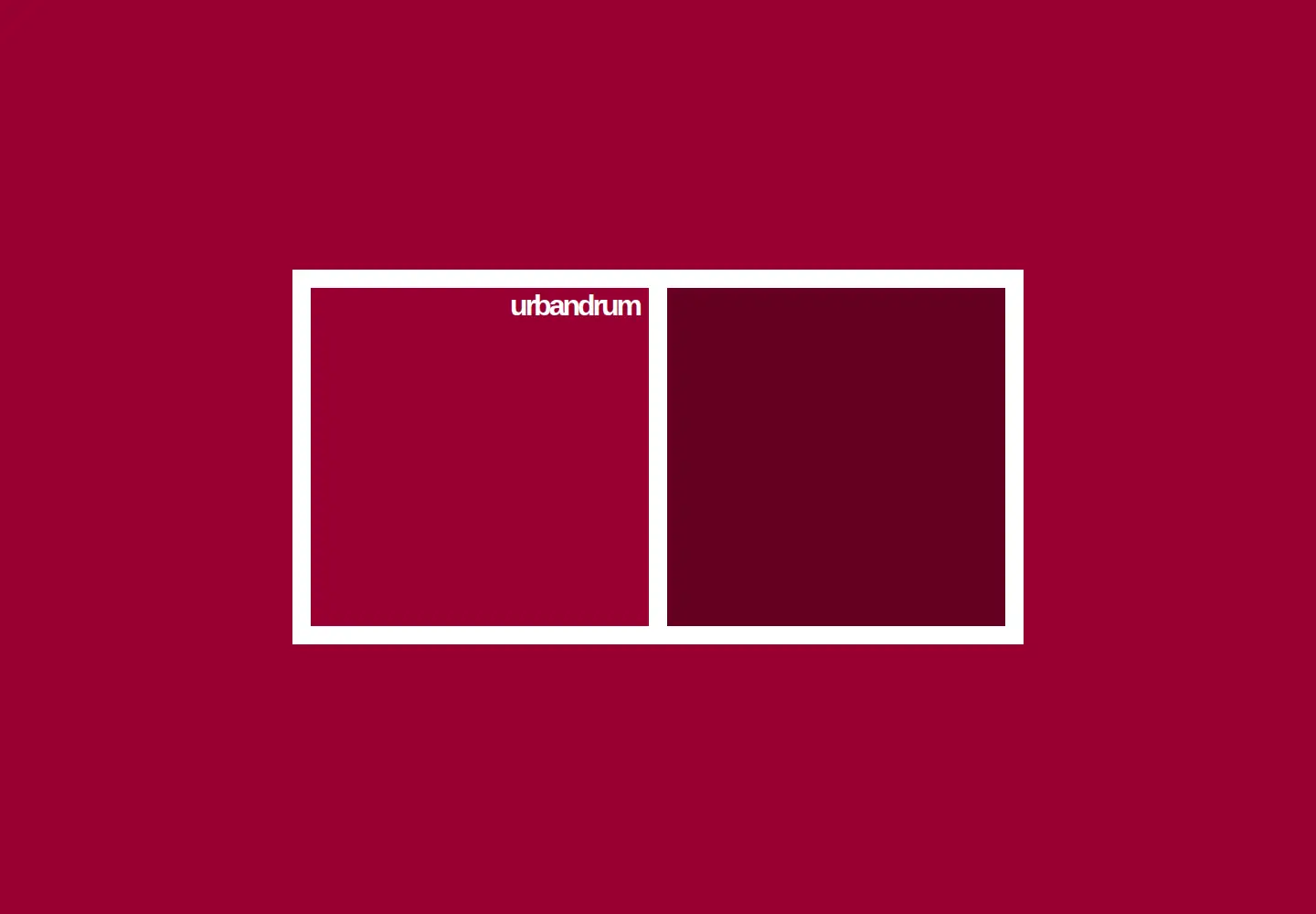 Screenshot of urbandrum.co.uk