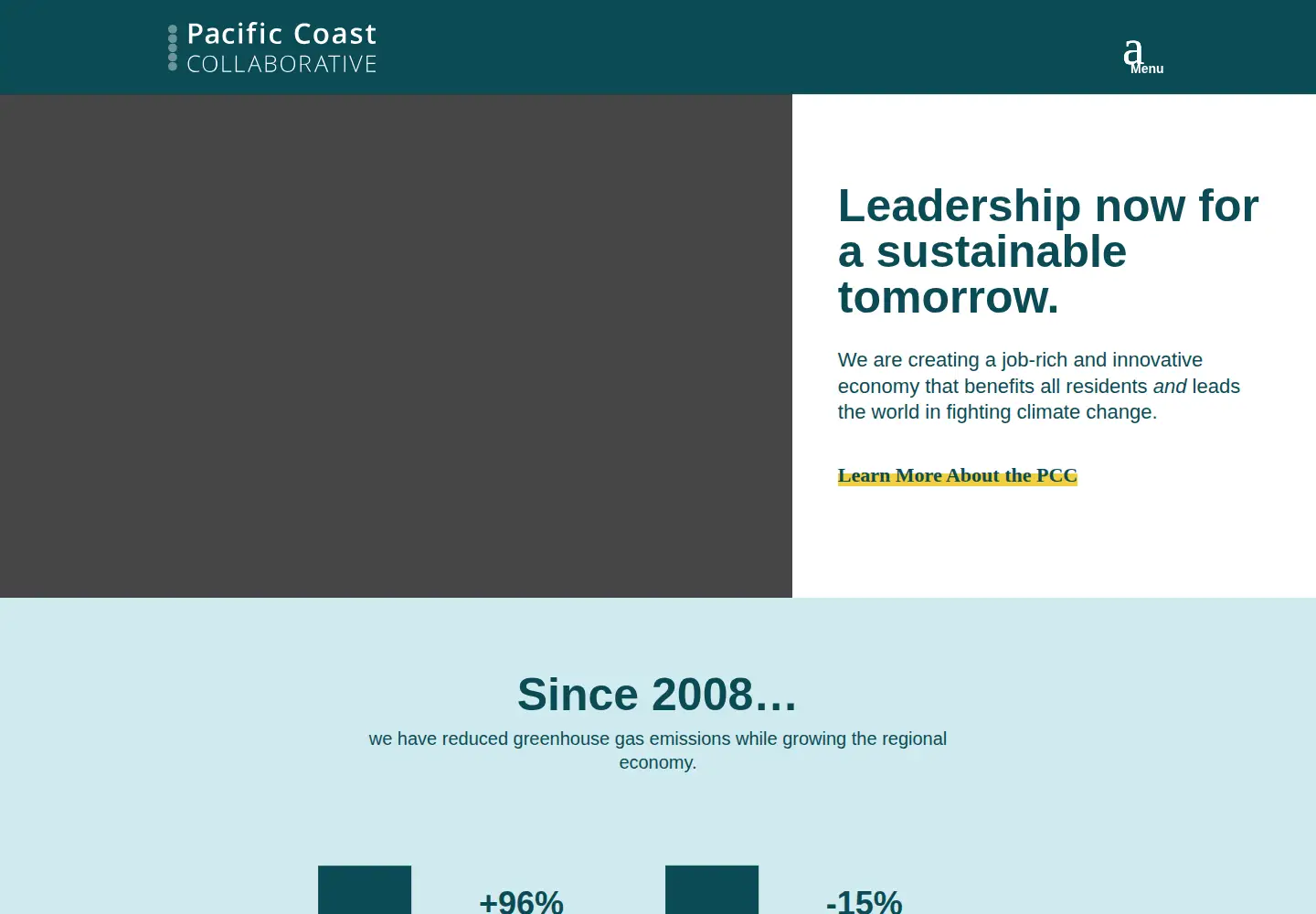 Screenshot of pacificcoastcollaborative.org