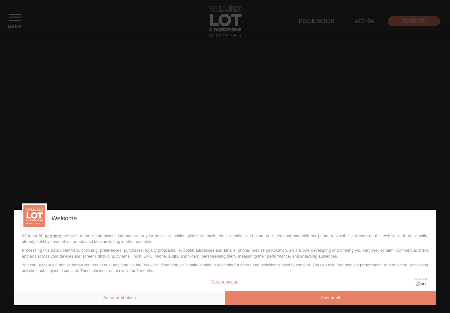 Screenshot of tourisme-lot.com