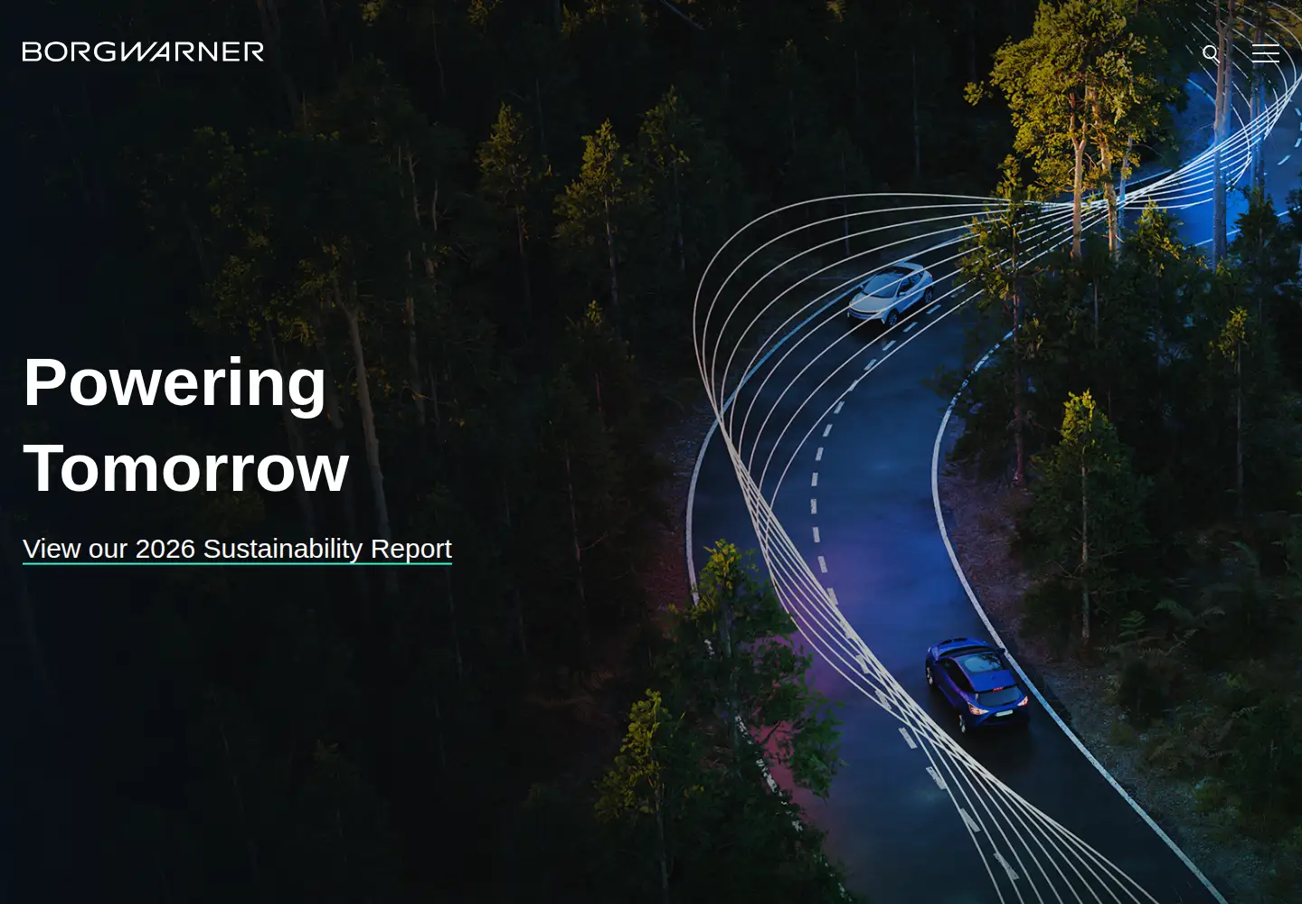 Screenshot of borgwarner.com