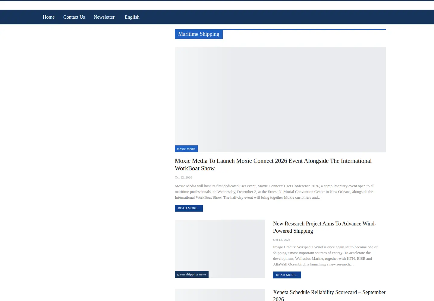 Captured homepage of fullavantenews.com in the current scan