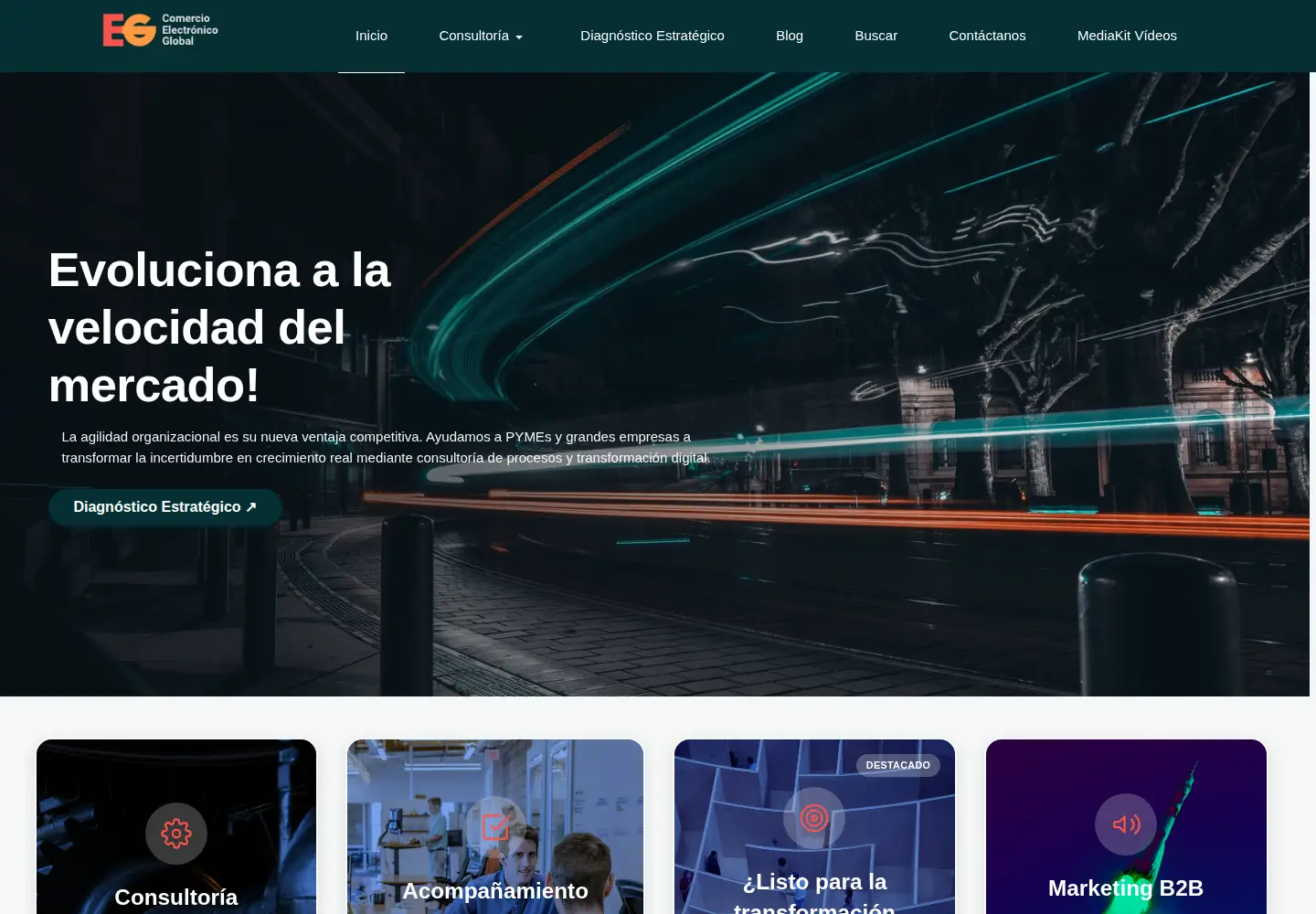 Screenshot of e-global.es