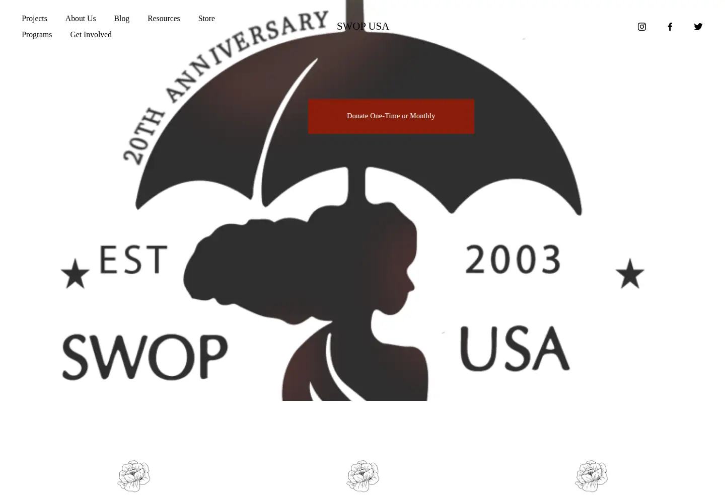 Screenshot of swopusa.org