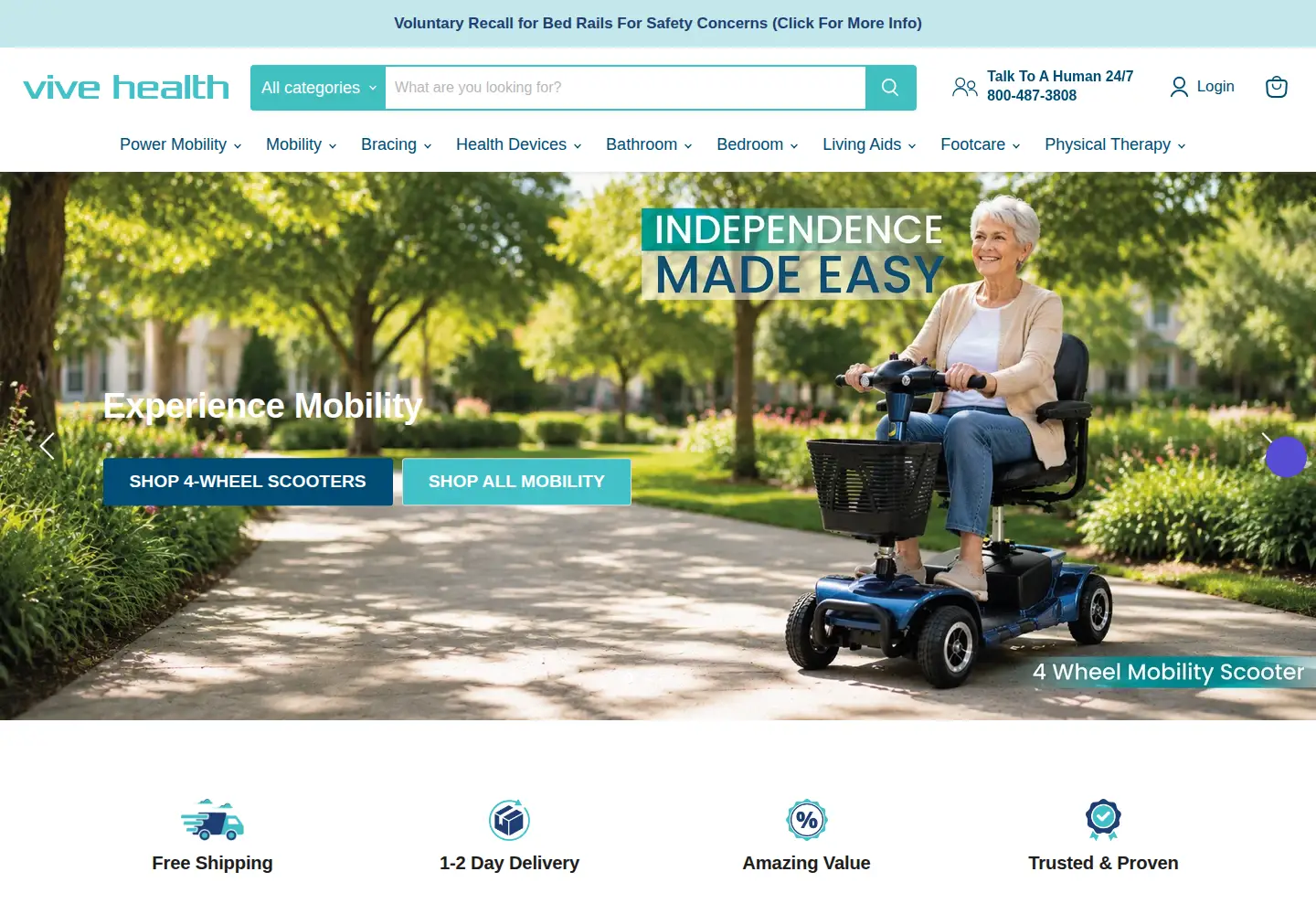 Screenshot of vivehealth.com