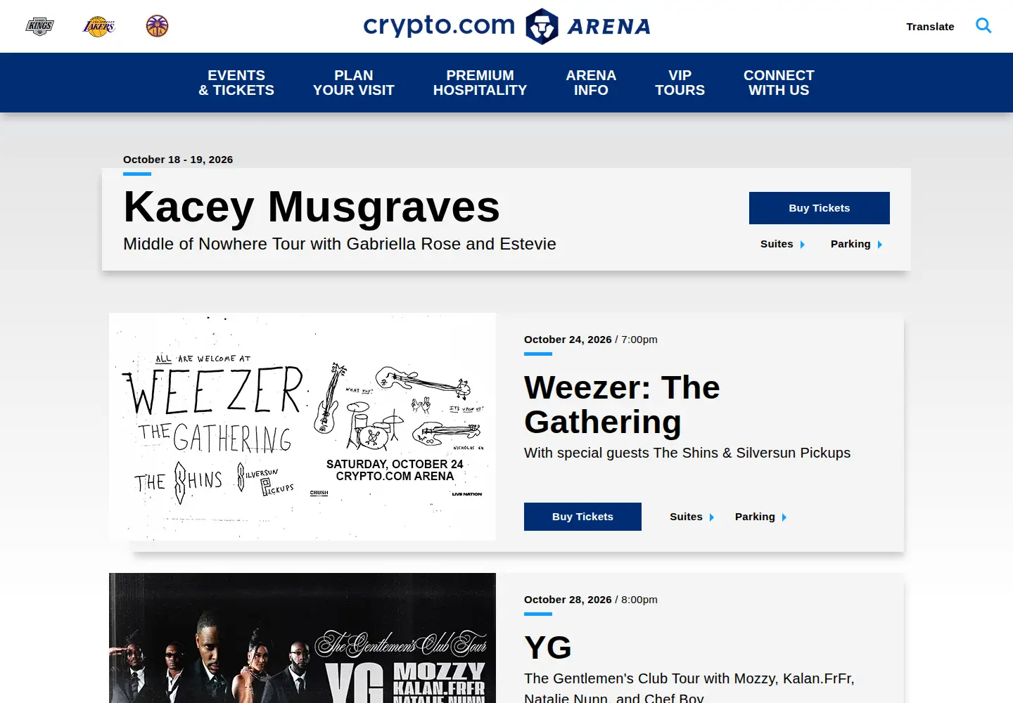 Screenshot of cryptoarena.com
