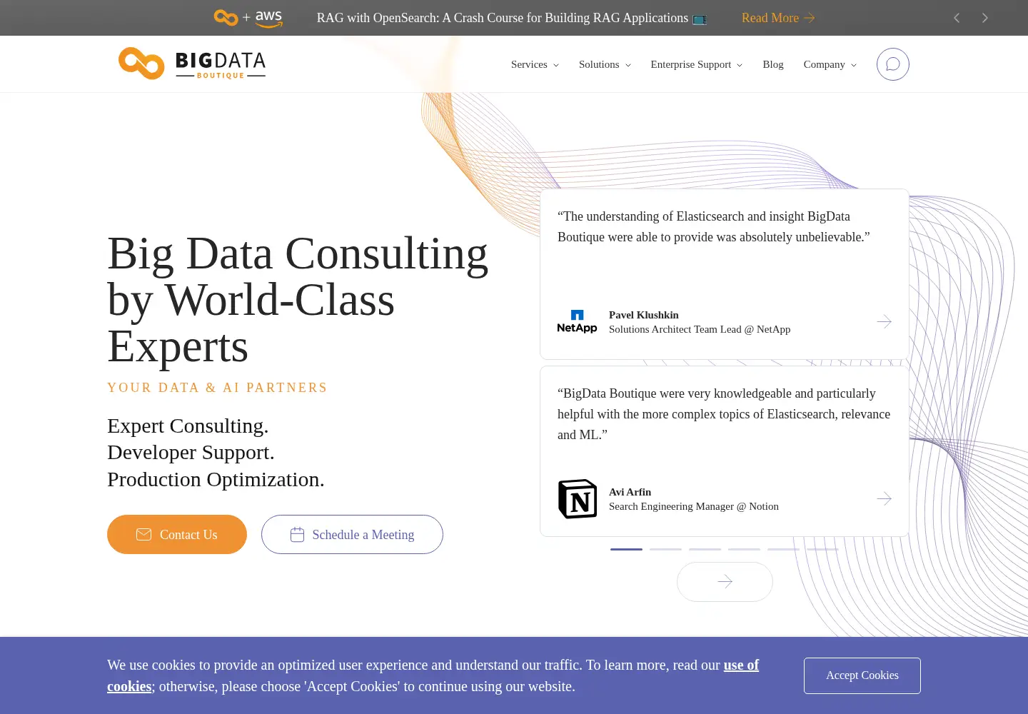 Screenshot of bigdataboutique.com