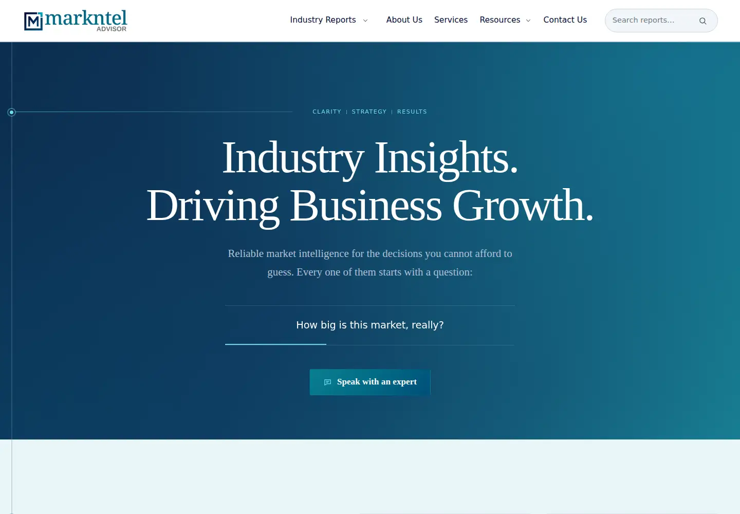 Screenshot of marknteladvisors.com