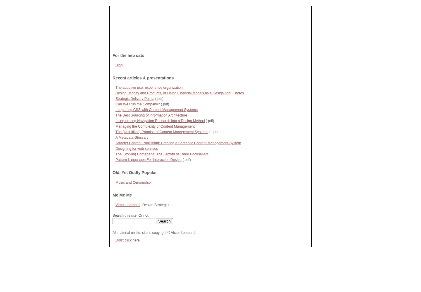 Screenshot of noisebetweenstations.com