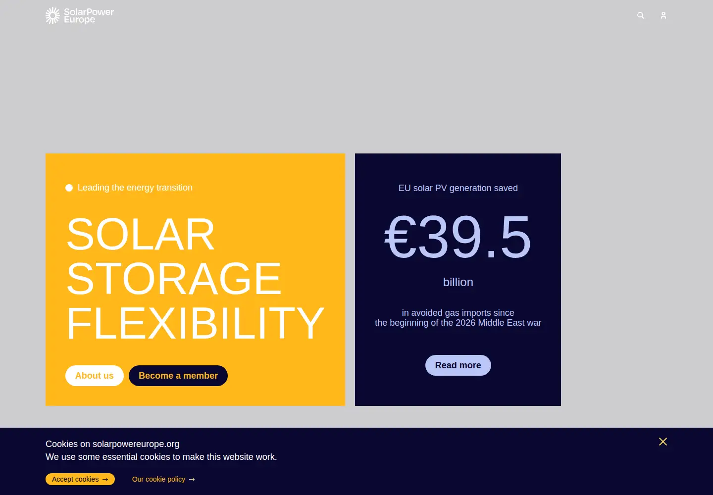 Screenshot of epia.org