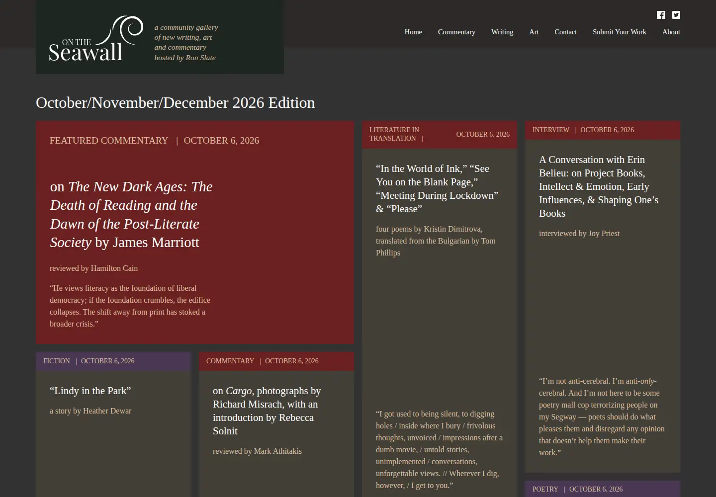 Screenshot of ronslate.com